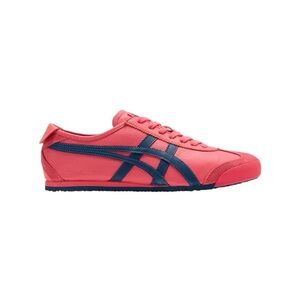 Onitsuka Tigers Mexico 66 Pink Cameo Mako Blue NWT - Size 38